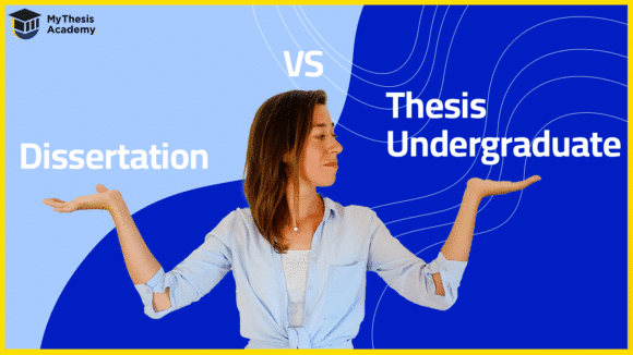 masters dissertation vs undergraduate