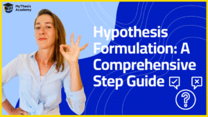 Hypothesis Formulation A Comprehensive Step Guide