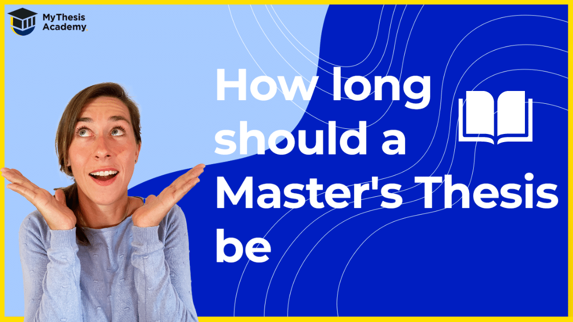 how long is a master's thesis usually