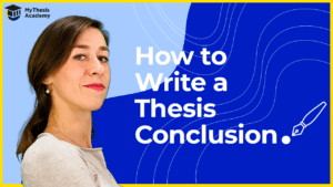How to write a thesis conclusion